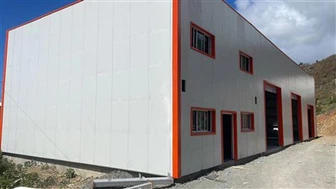 Estructura de acero para edificios industriales