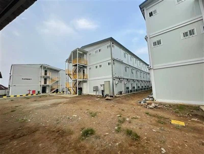 Casas modulares hechas de contenedores marítimos