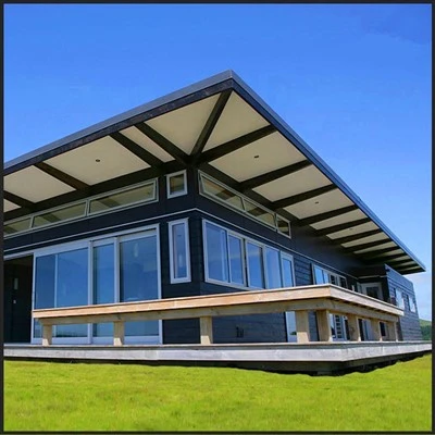 Edificio de oficinas de acero